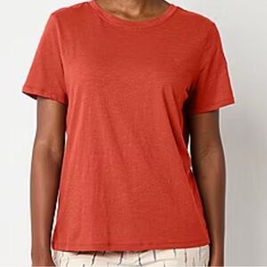 Women's orange T shirt XXL